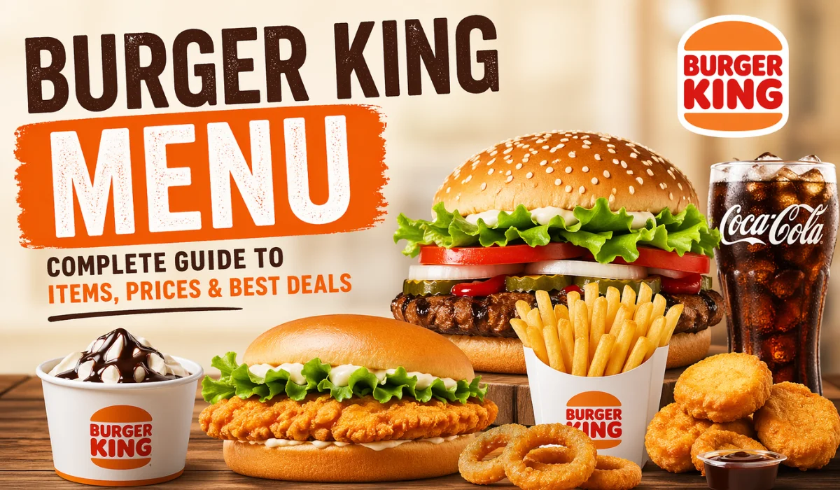 Burger King Menu